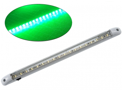 LED Φωτιστικό Οροφής 24V Με Διακόπτη on/off Πράσινο