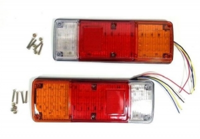 Σετ LED Φανάρι Φορτηγού Πίσω 12V / 24V  Φρένων - Φλας - Όπισθεν - Πορείας DM