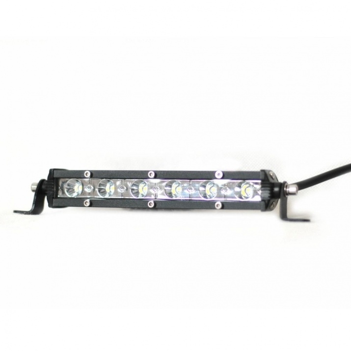 LED Μπάρα Slim 18 Watt 10-30 Volt DC Ψυχρό Λευκό 30 μοίρες