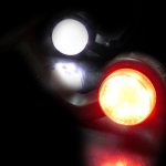 LED Όγκου Κερατάκια 12V IP66 Κόκκινό / Λευκό Μικρά