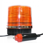 LED Φάρος Πορτοκαλί 12V / 24V Με Μαγνήτη 9 Ακτίνες