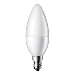 LED Κεράκι E14 6 Watt 230V Λευκό Ημέρας Dimmable