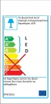 LED Φωτιστικό Ασφαλείας 1.5W Γυψοσανίδας Βέλος Κάτω