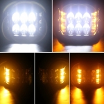 Προβολέας EPISTAR LED 45 Watt Υψηλής Ισχύος 10-30 Volt Λευκό / Πορτοκαλί