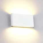 LED Φωτιστικό 12W 4000Κ IP65 Λευκό Ορθογώνιο 