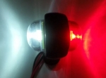 Σέτ LED Όγκου Ωμέγα Κερατάκια 12V IP66 Κόκκινό / Λευκό Στρογγυλό